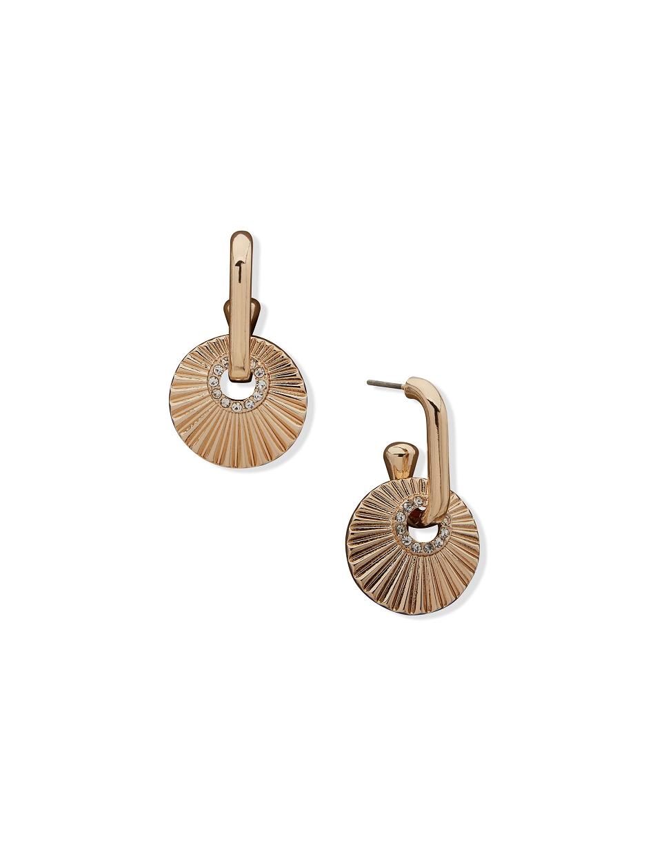 Boucles d'oreilles percées Anne Klein Texture Orbital Drop   | NPO-3541940